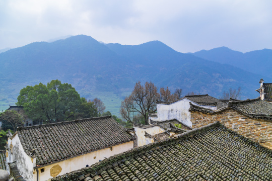 江西婺源篁岭景区风光