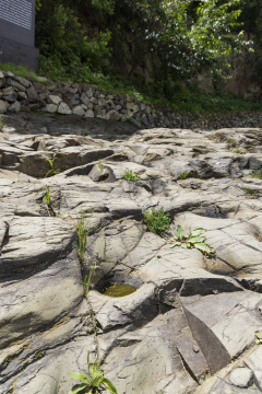 北京门头沟京西古道风景区自然风光