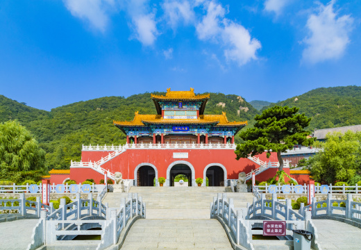 中国天津蓟县盘山风景区风光