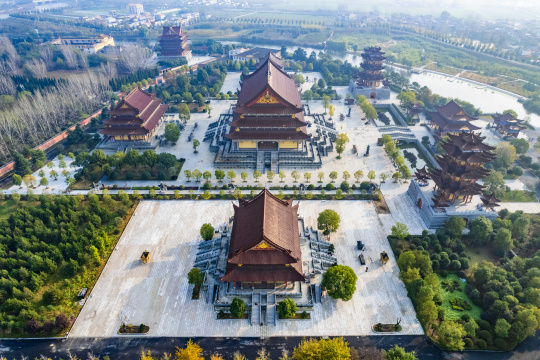 驻马店汝南县南海禅寺景观