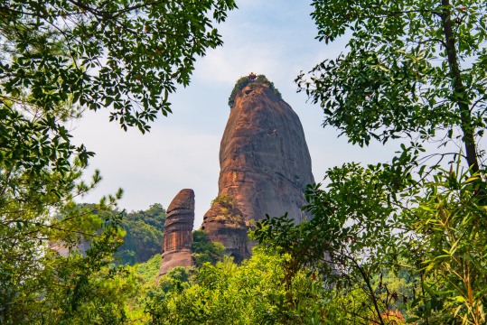 广东韶关丹霞山阳元石
