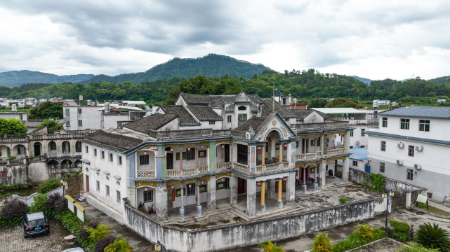 广东梅州大埔县百侯名镇风光