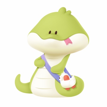 中国生肖卡通蛇