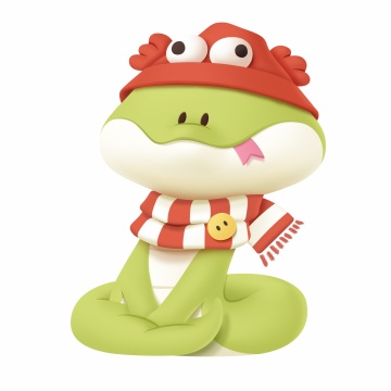 中国生肖卡通蛇