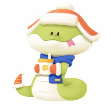 中国生肖卡通蛇