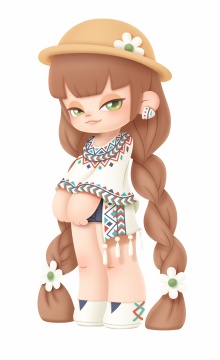 艺术家IP—BECCA的世界