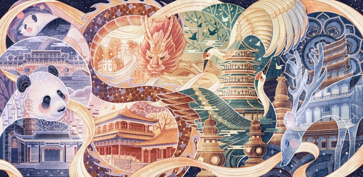 城市建筑与动物