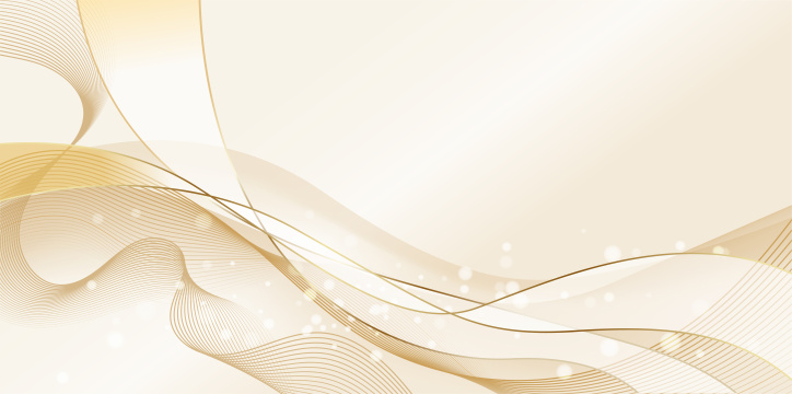金色奢华优雅曲线商务科技感矢量背景素材