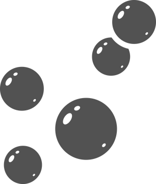 气泡分子标志矢量图标 - SVG免抠素材