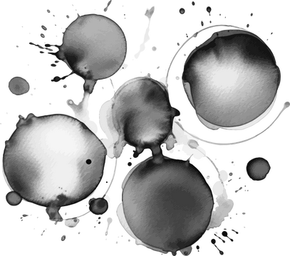 墨滴效果图标 - SVG免抠素材