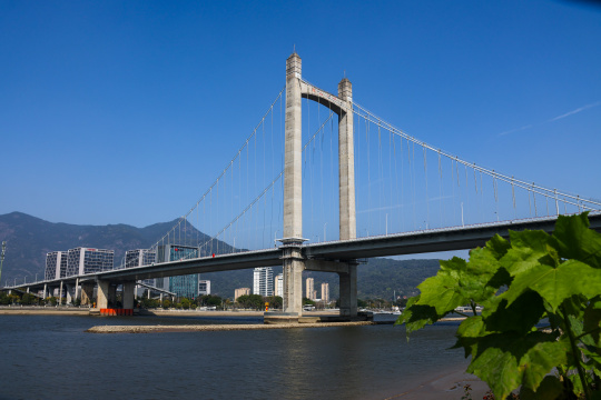 福州鼓山大桥建筑风光