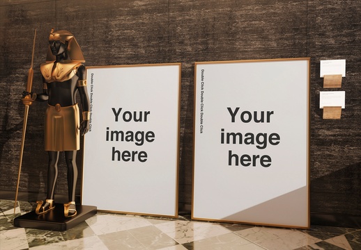 埃及博物馆相框模型05