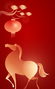 2026年马年中国春节庆典海报设计