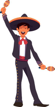 墨西哥音乐家图标 - SVG免抠素材