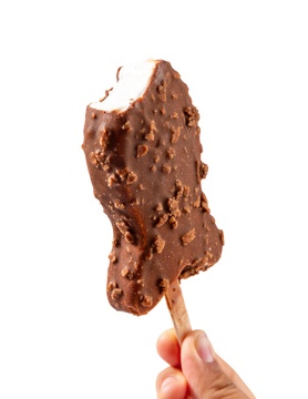 香草味飞鱼巧克力脆皮雪糕