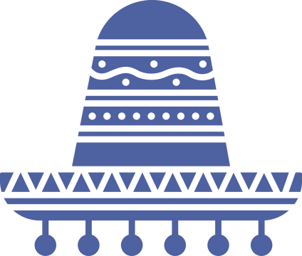 墨西哥文化实心图标 - SVG免抠素材