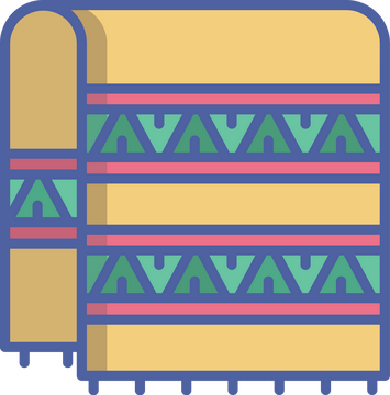 墨西哥文化线条图标 - SVG免抠素材