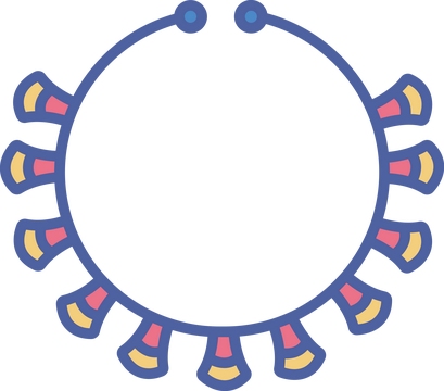 墨西哥文化线条图标 - SVG免抠素材