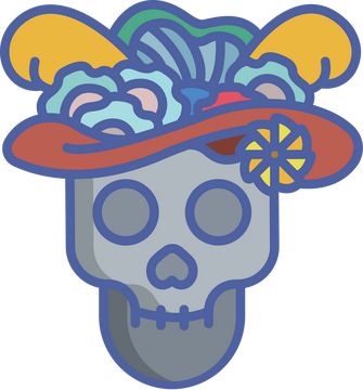 墨西哥文化线条图标 - SVG免抠素材