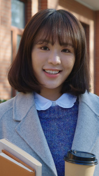 快乐的女大学生