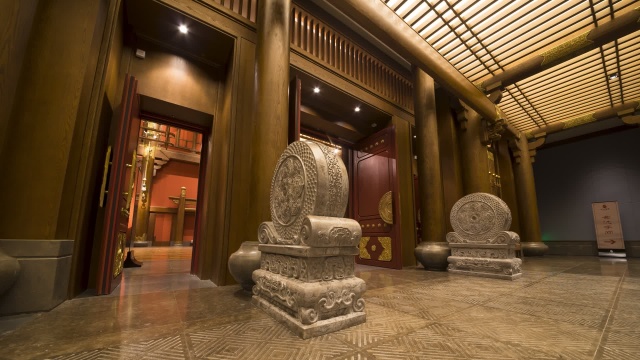 山东曲阜尼山圣境大学堂 滑轨延时