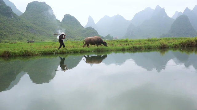 1080P视频广西桂林农耕文化