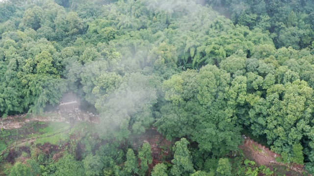 重庆合川区钓鱼城 航拍视频